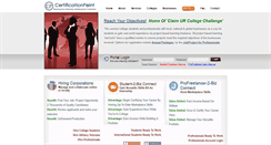 Desktop Screenshot of certificationpoint.org